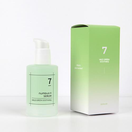 [Numbuzin] No. 7 Mild Green Soothing Serum 50ml-Luxiface.com