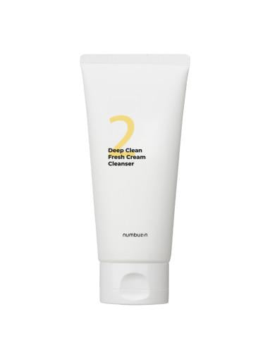 [Numbuzin] No.2 Deep Clean Fresh Cream Cleanser 120ml-Luxiface.com