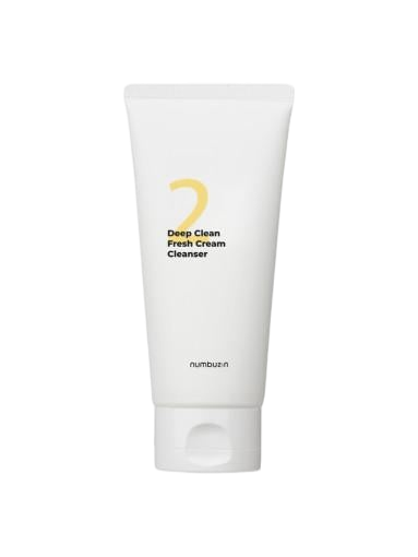 [Numbuzin] No.2 Deep Clean Fresh Cream Cleanser 120ml-Luxiface.com