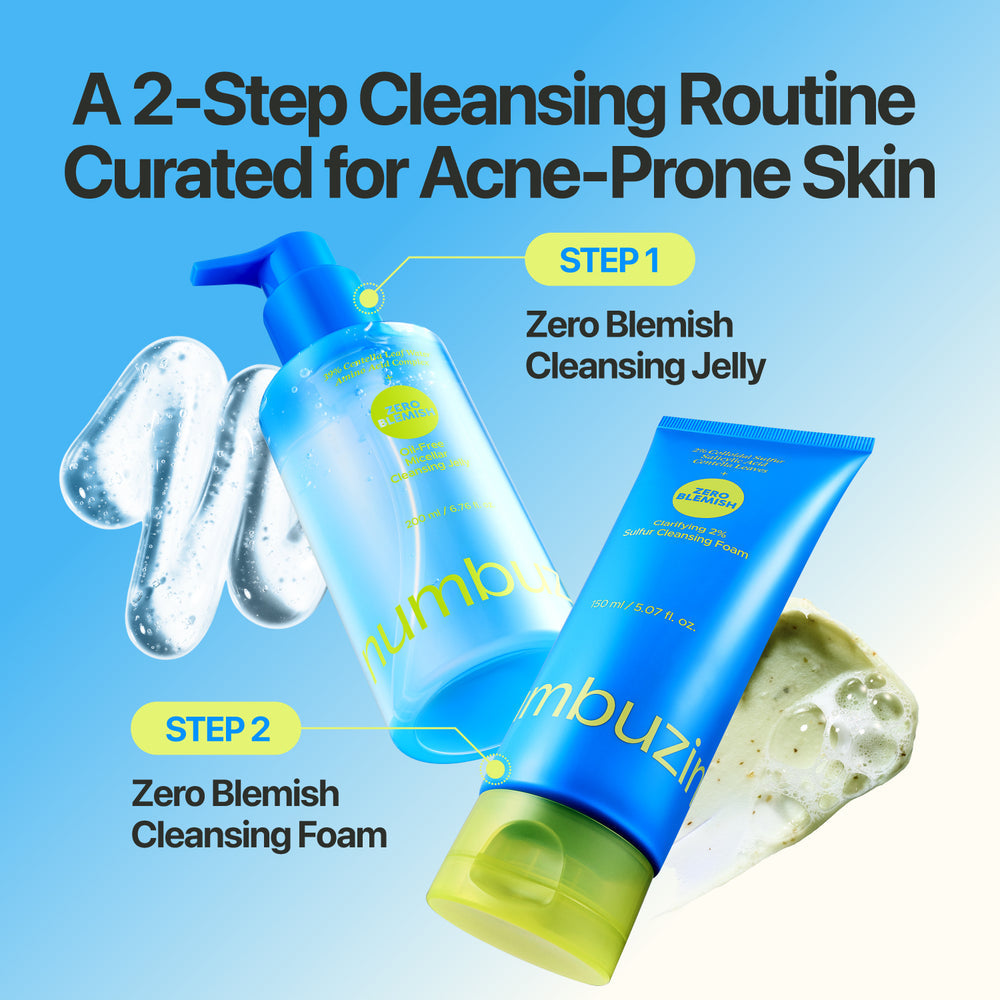 [numbuzin] Zero Blemish Clarifying 2% Sulfur Cleansing Foam 150ml image 6