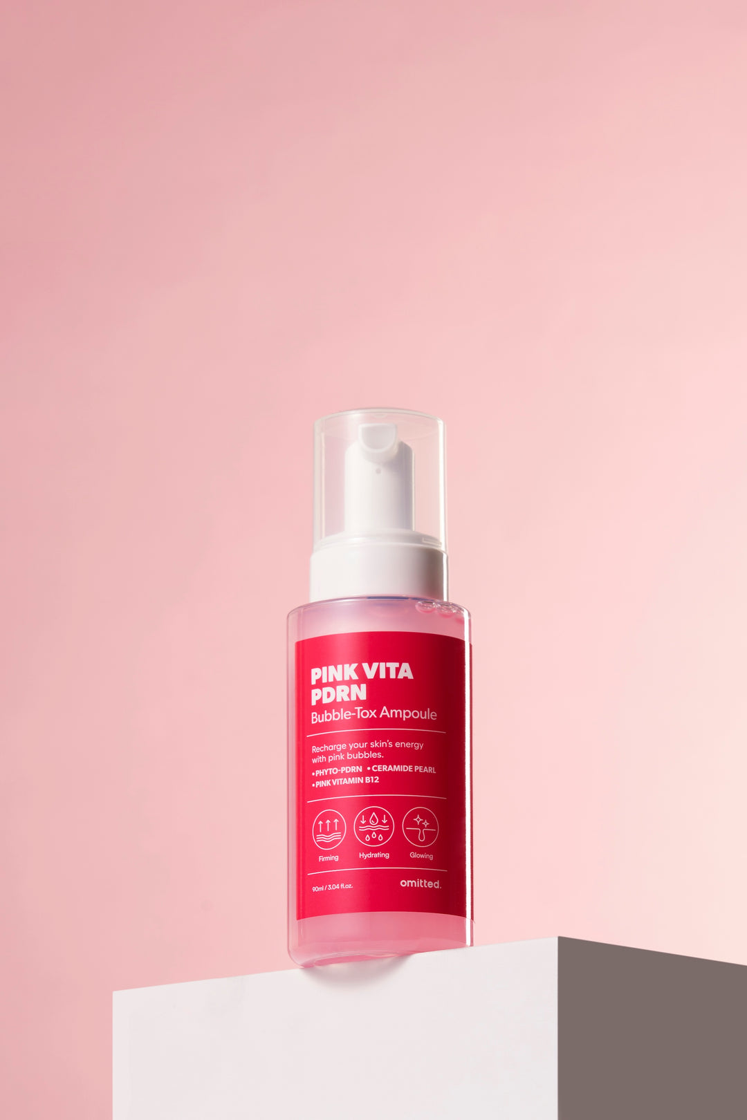 Omitted] Pink Vita PDRN Bubble-Tox Ampoule 90ml – Luxiface.com