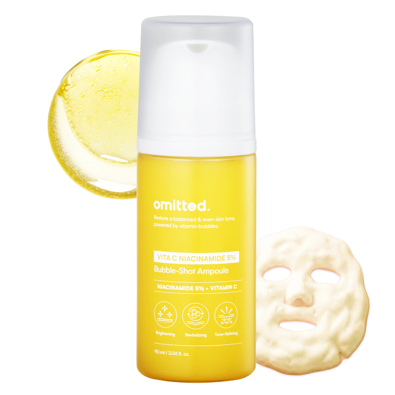 [Omitted] Vita C Niacinamide 5% Bubble-Shot Ampoule 90ml – Luxiface.com