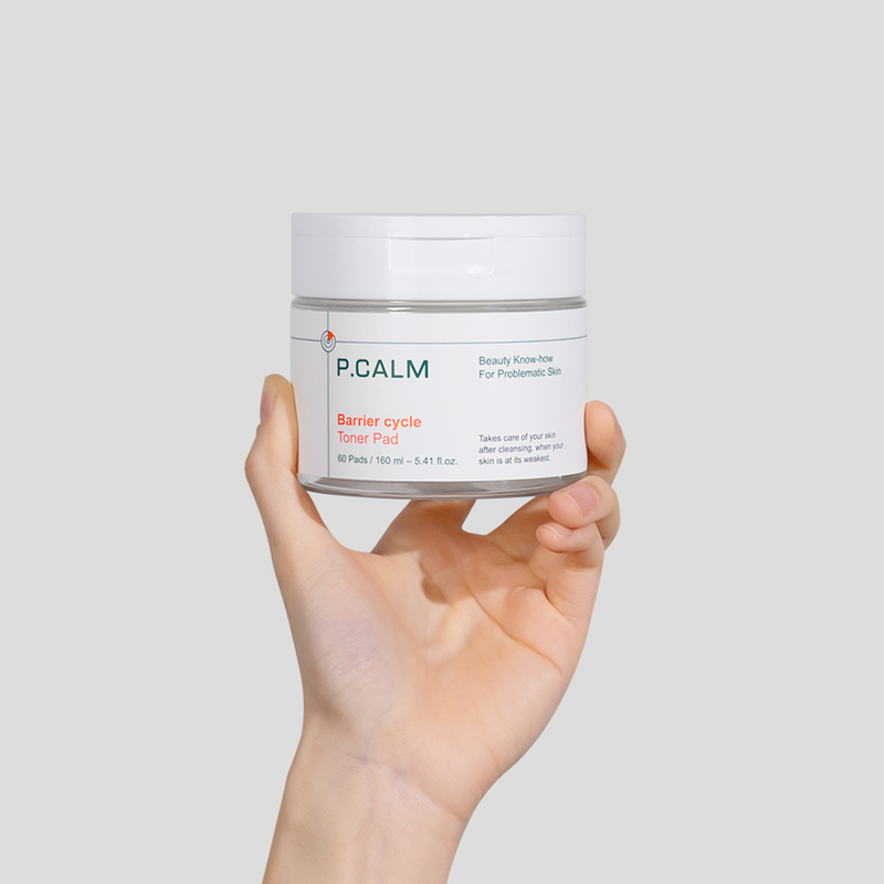 [P.CALM] Barrier Cycle Toner Pad 160ml-Luxiface.com