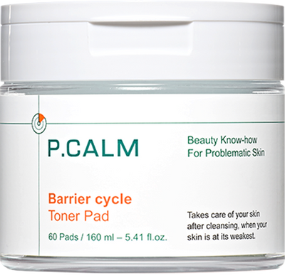 [P.CALM] Barrier Cycle Toner Pad 160ml-Luxiface.com