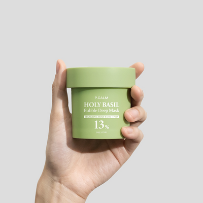 [P.CALM] Holy Basil Bubble Deep Mask 90g-Luxiface.com