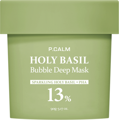 [P.CALM] Holy Basil Bubble Deep Mask 90g-Luxiface.com