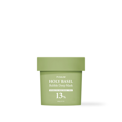 [P.CALM] Holy Basil Bubble Deep Mask 90g-Luxiface.com