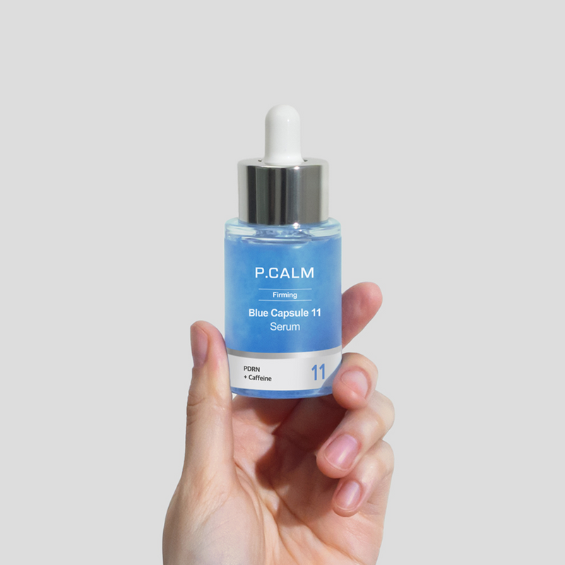 [P.CALM] PDRN Caffeine Blue Capsule 11 Serum 30ml-Luxiface.com