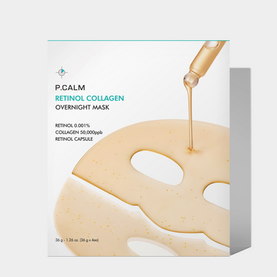 [P.CALM] Retinol Collagen Overnight Mask 36g*4-Luxiface.com