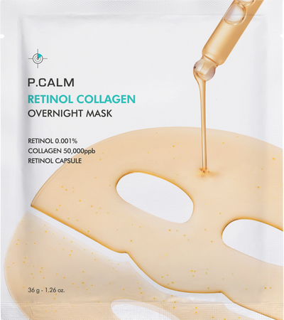 [P.CALM] Retinol Collagen Overnight Mask 36g*4-Luxiface.com