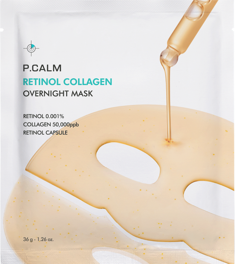 [P.CALM] Retinol Collagen Overnight Mask 36g*4-Luxiface.com