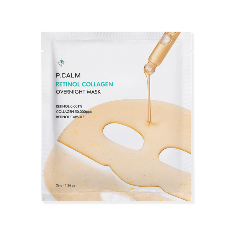 [P.CALM] Retinol Collagen Overnight Mask 36g*4-Luxiface.com