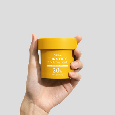 [P.CALM] TURMERIC Bubble Deep Mask 90g-Luxiface.com