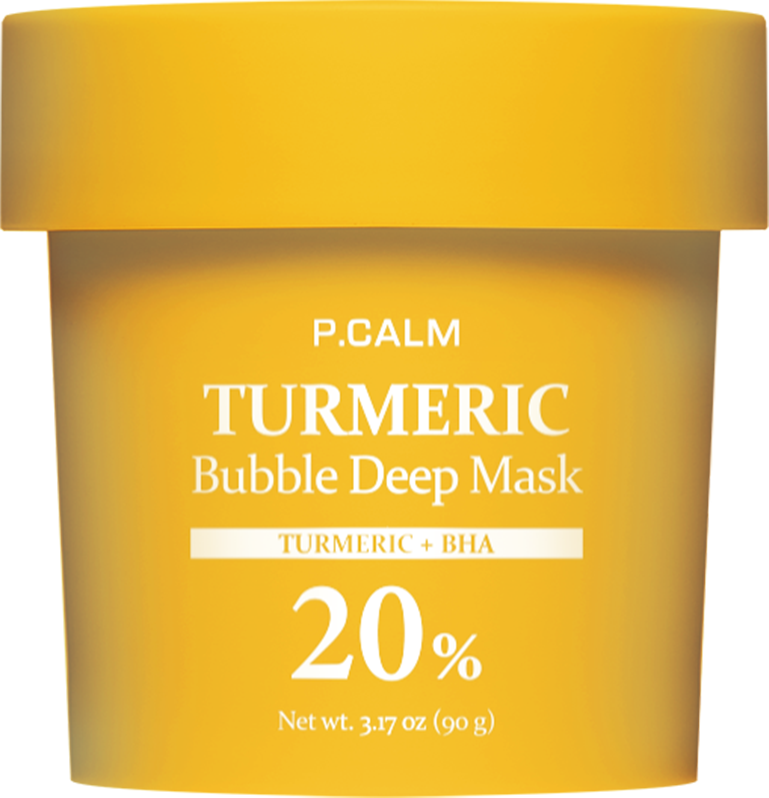 [P.CALM] TURMERIC Bubble Deep Mask 90g-Luxiface.com