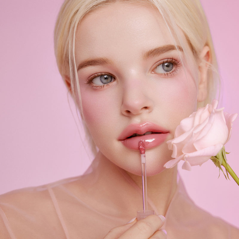 [Pinate] Glowing Bloom Lip Stain - 01 Icy Rose-Luxiface.com