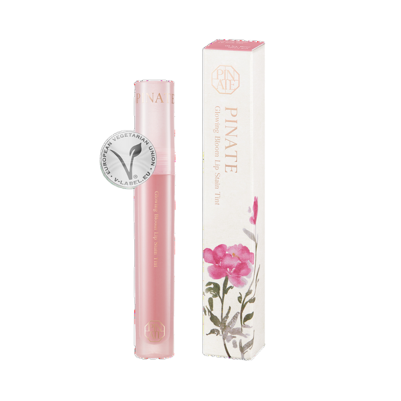 [Pinate] Glowing Bloom Lip Stain - 01 Icy Rose-Luxiface.com