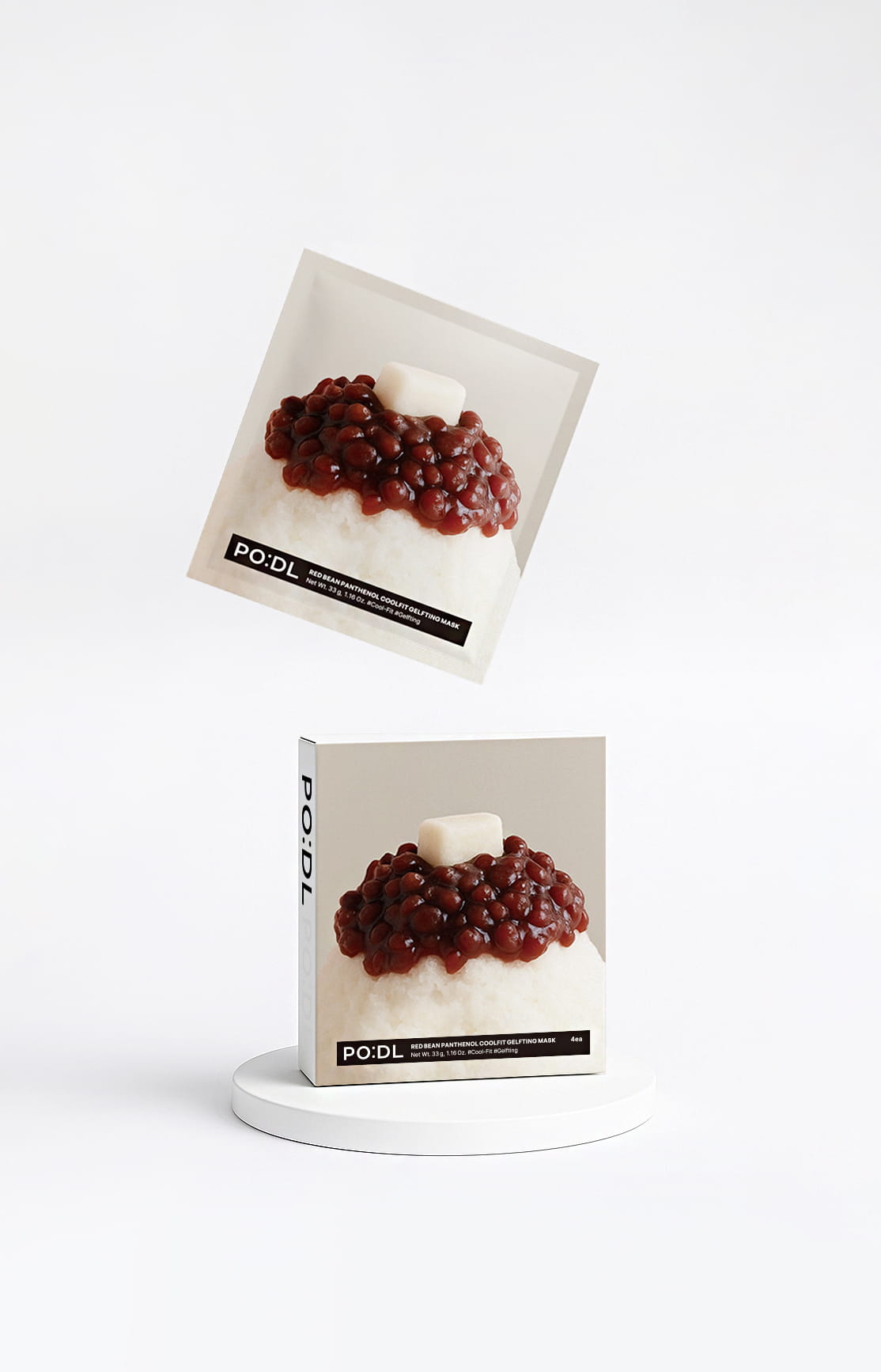 [PO:DL] Red Bean Panthenol Coolfit Gelfting Mask (4ea) (+Special Gift) image 15
