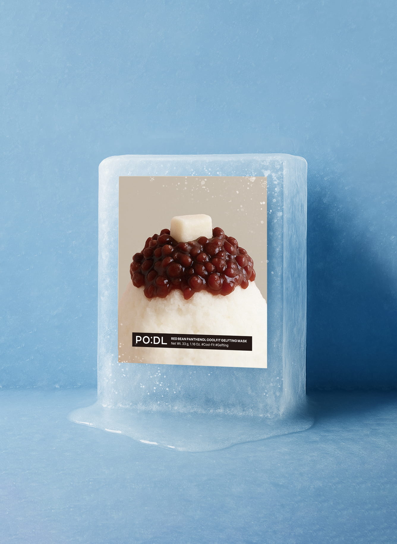 [PO:DL] Red Bean Panthenol Coolfit Gelfting Mask (4ea) (+Special Gift) image 3