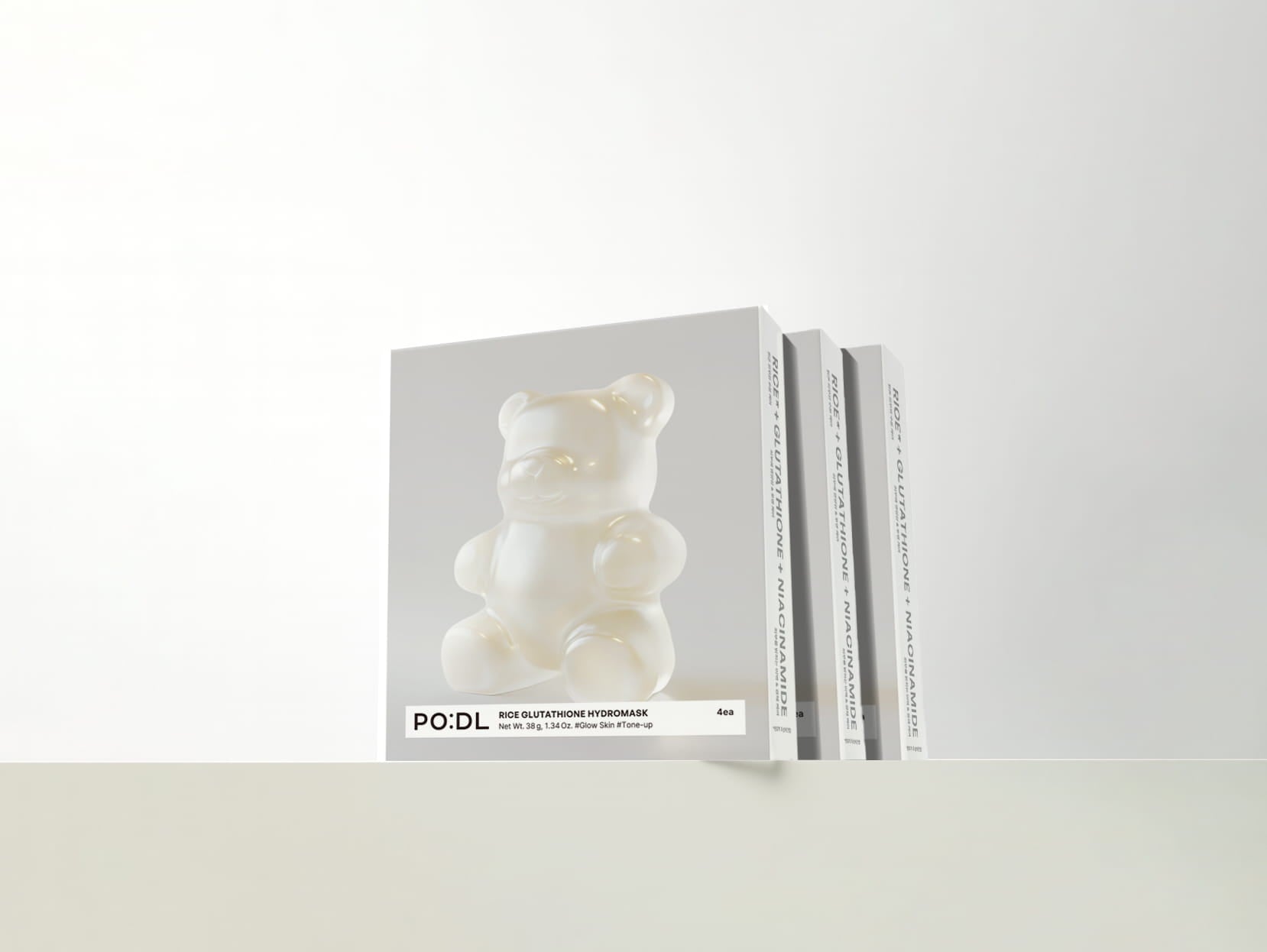 [PO:DL] Rice Glutathione HydroMask (4ea) (+Special Gift) image 7