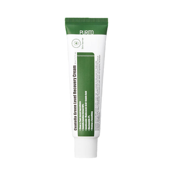 [PURITO] Centella Green Level Recovery Cream 50ml-Luxiface.com
