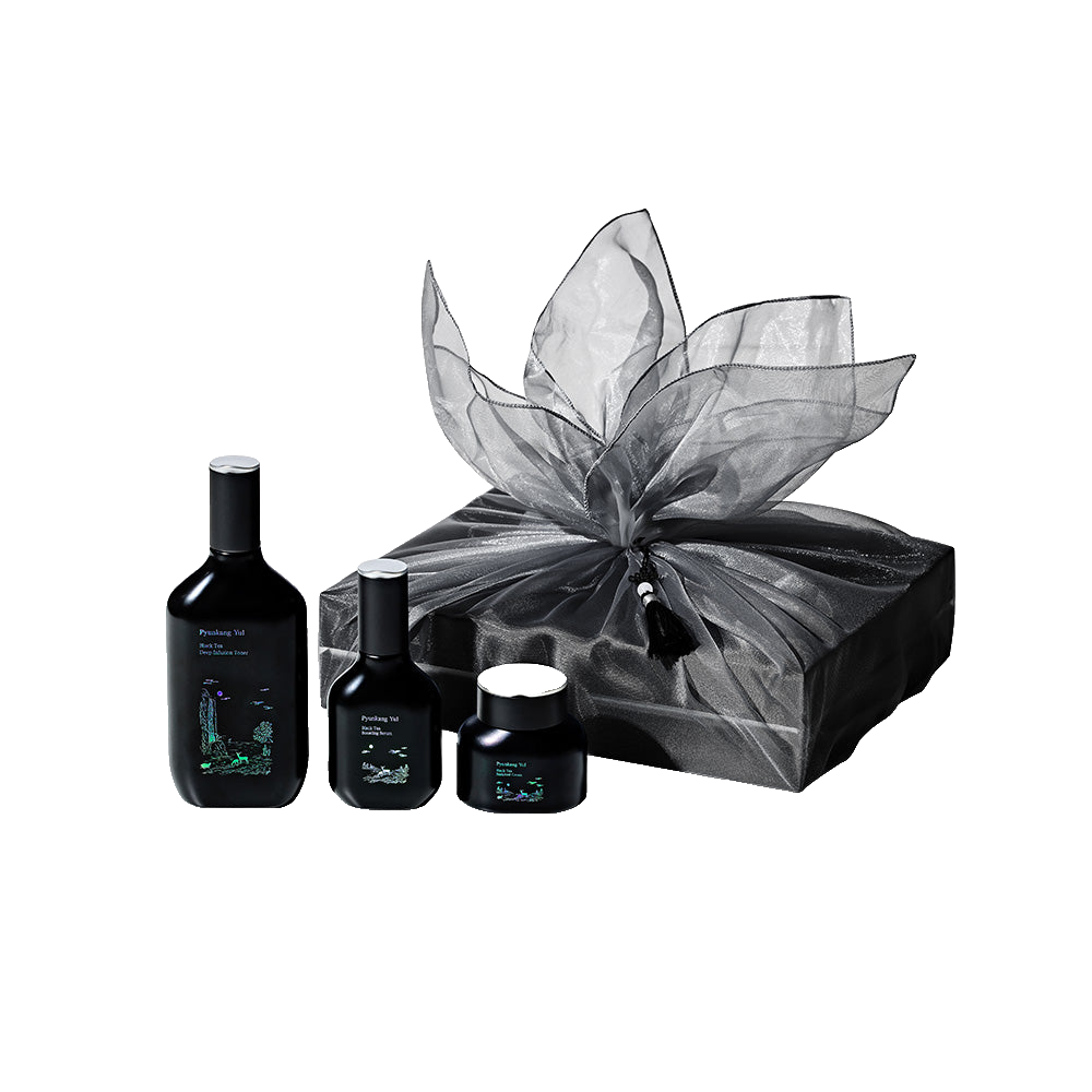 [PyunkangYul] Black Tea Line Gift Set 130ml+45ml+60ml-Luxiface.com