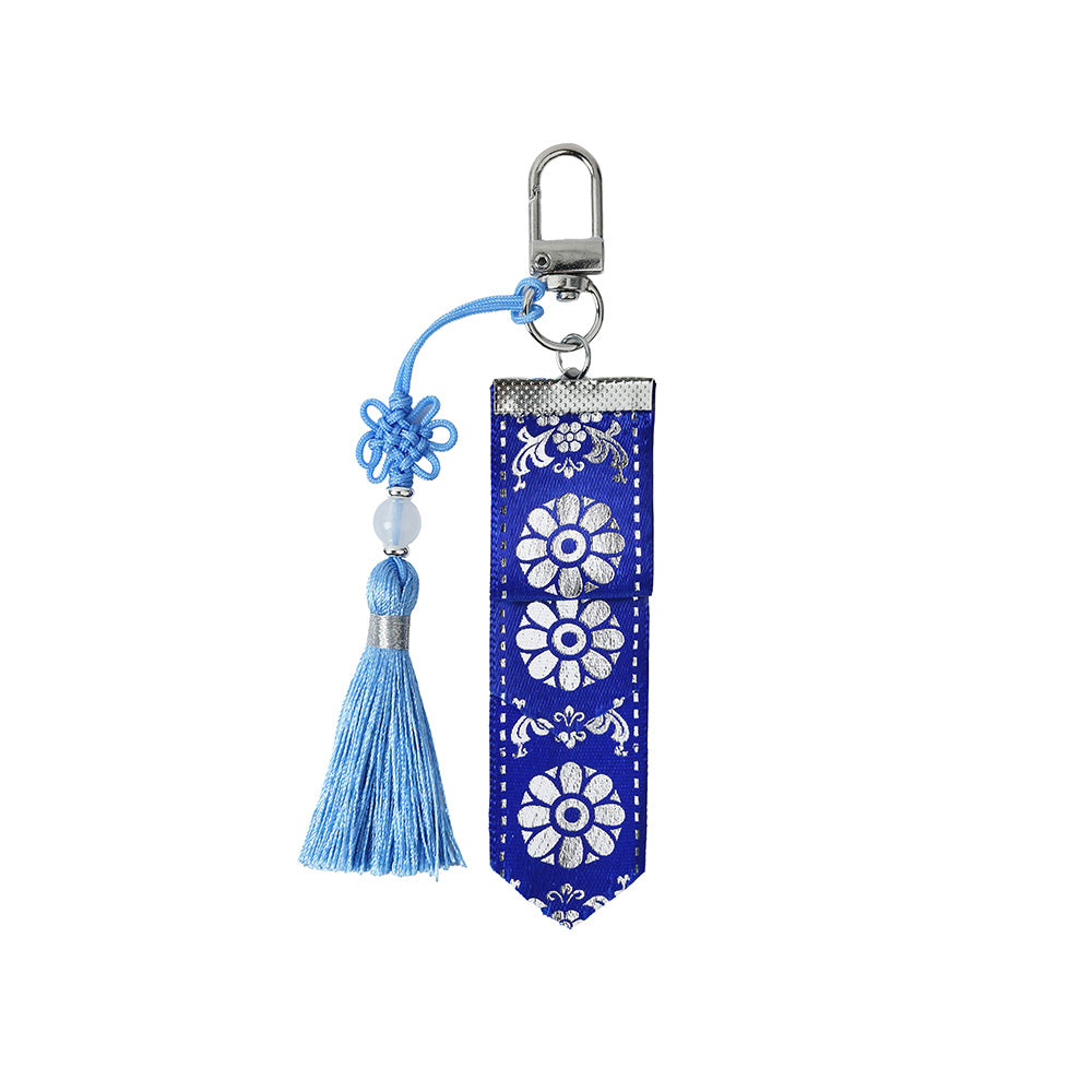 [PyunkangYul] K-Object Keyring Indigo Daenggi image 1