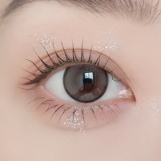 [Qrsessed] 1 Day Colored Contact Lens - Cloud Gray 0.00 (10 pcs)-Luxiface.com