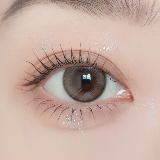 [Qrsessed] 1 Day Colored Contact Lens - Nude Ash Rose 0.00 (10 pcs)-Luxiface.com