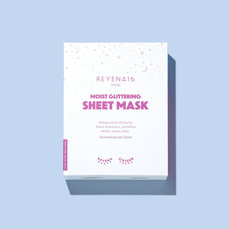 [REYENA16] Moist Glittering Sheet Mask 23g x 10 pcs-REYENA16-Luxiface