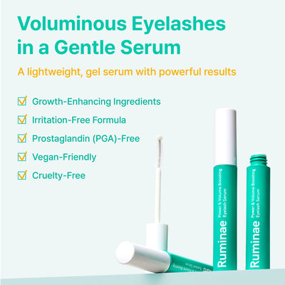 [Ruminae] Power & Volume Boosting Eyelash Serum 10ml-Luxiface.com
