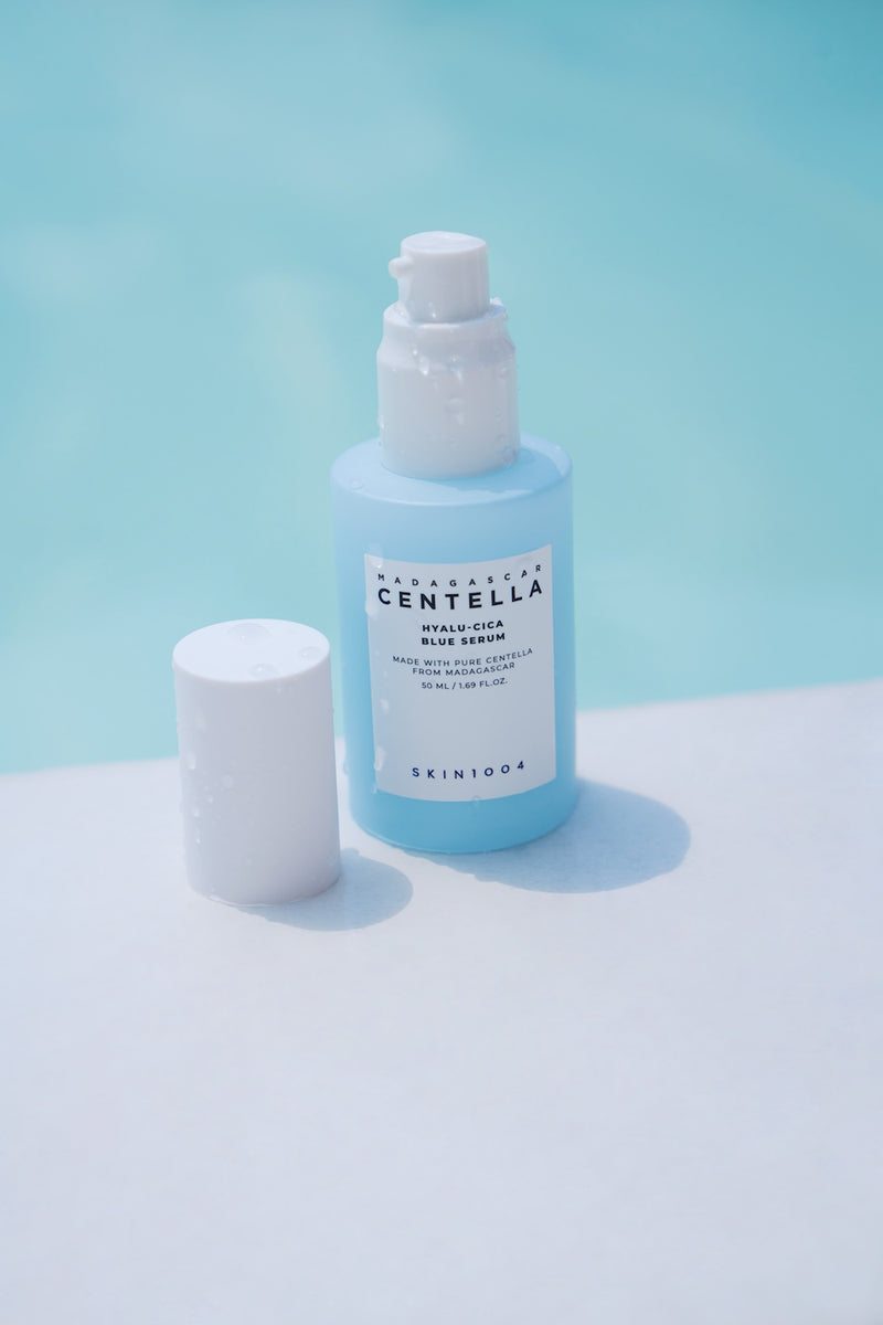 [Skin1004] Madagascar Centella Hyalu-Cica Blue Serum - 2 Size-Luxiface.com