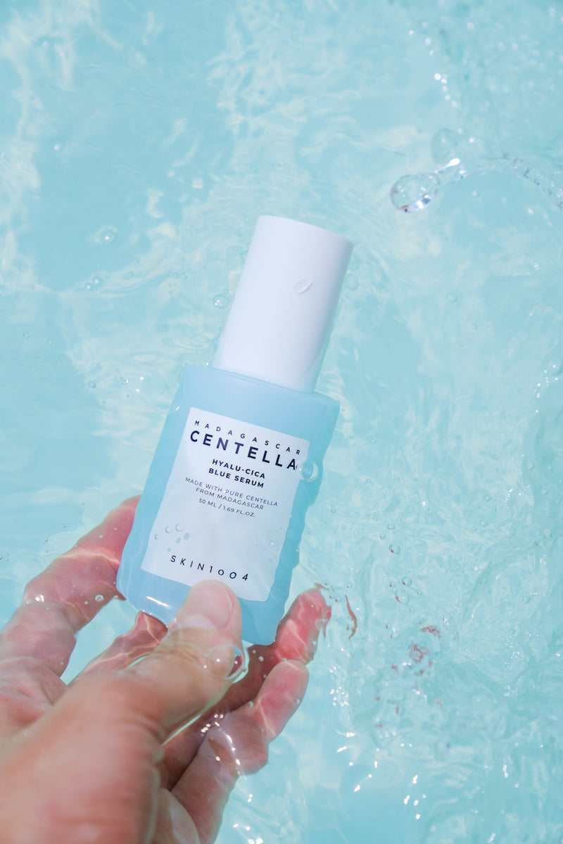 [Skin1004] Madagascar Centella Hyalu-Cica Blue Serum - 2 Size-Luxiface.com