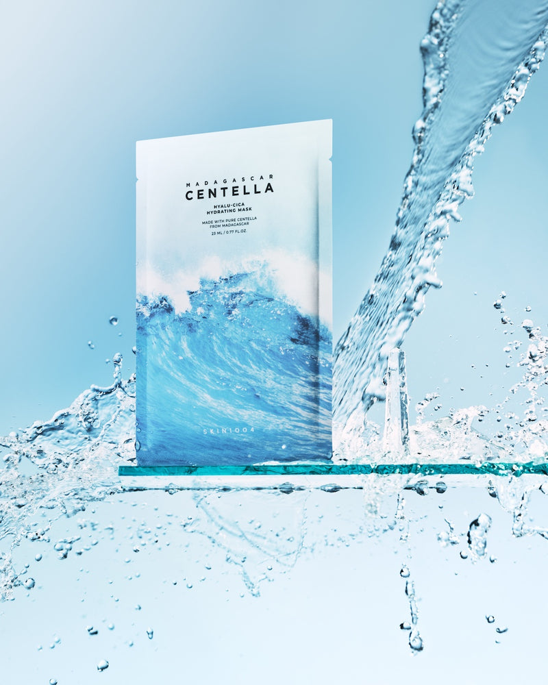 [Skin1004] Madagascar Centella Hyalu-Cica Hydrating Mask - 2 Size-Luxiface.com