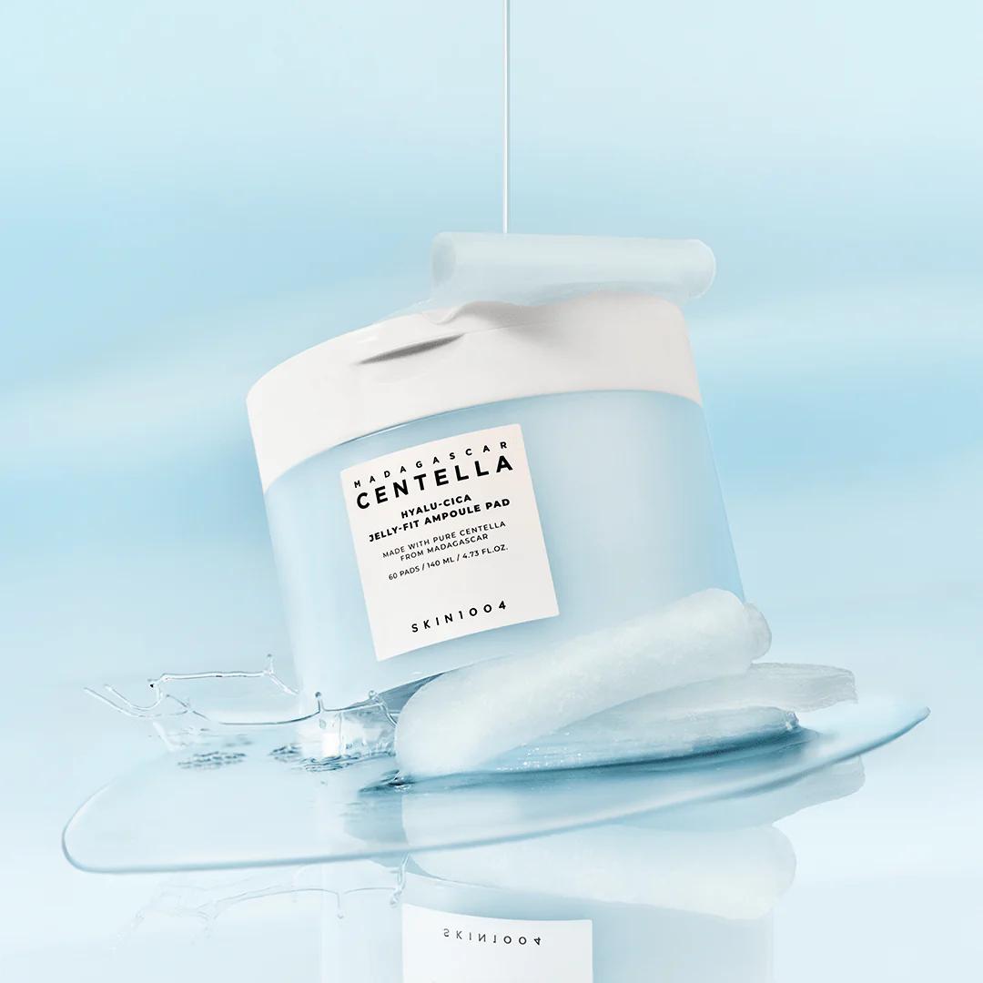 [SKIN1004] Madagascar Centella Hyalu-Cica Jelly-Fit Ampoule Pad 60pads image 2