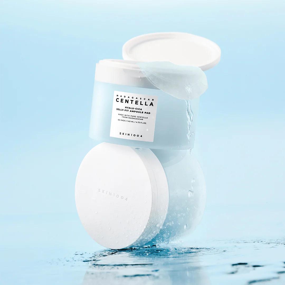 [SKIN1004] Madagascar Centella Hyalu-Cica Jelly-Fit Ampoule Pad 60pads image 3