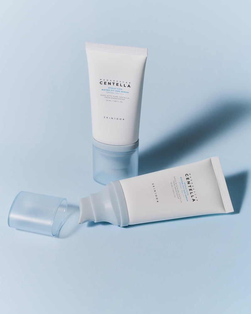 [Skin1004] Madagascar Centella Hyalu-Cica Water-Fit Sun Serum Twin Pack 50ml*2-Luxiface.com