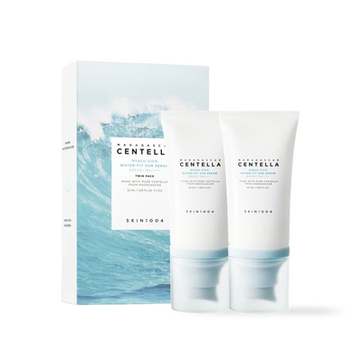 [Skin1004] Madagascar Centella Hyalu-Cica Water-Fit Sun Serum Twin Pack 50ml*2-Luxiface.com