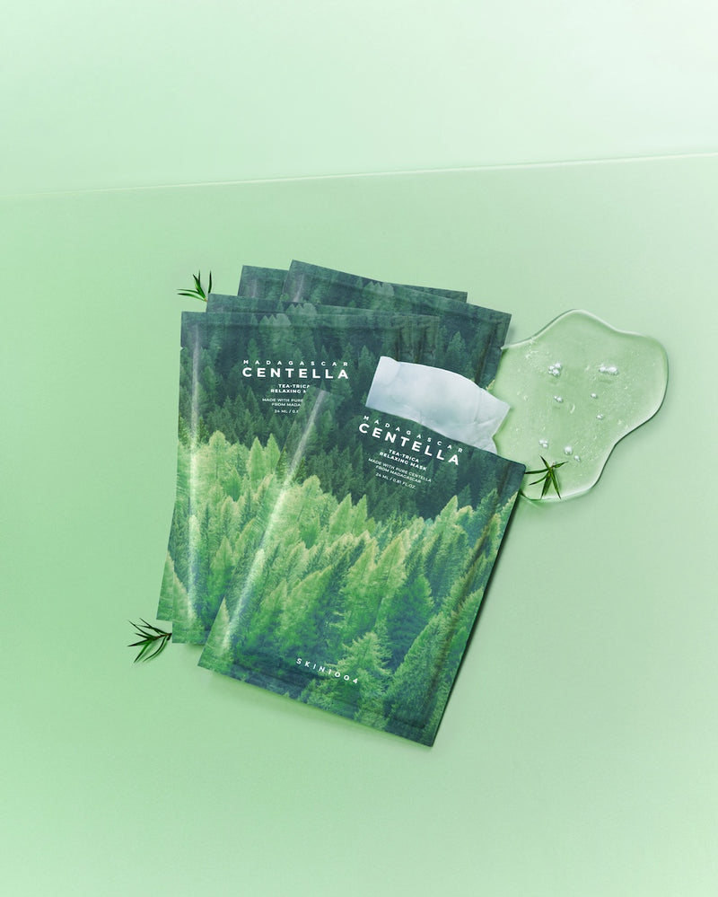 [Skin1004] Madagascar Centella Tea-Trica Relaxing Mask - 2 Size-Luxiface.com