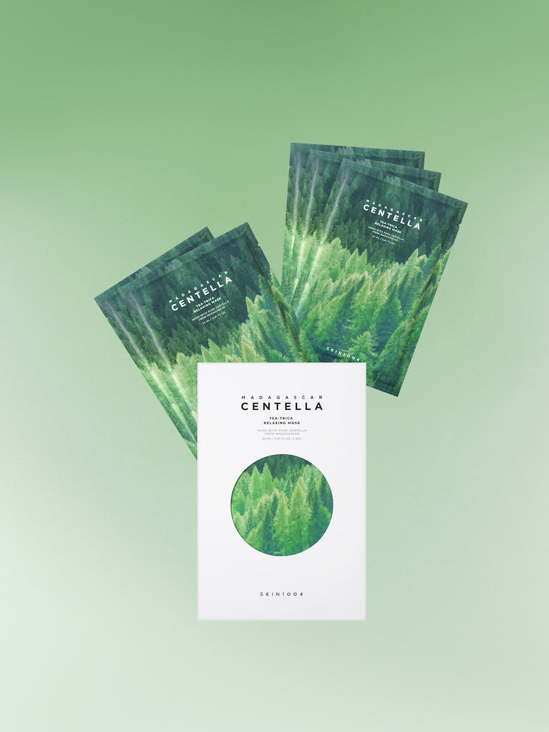 [Skin1004] Madagascar Centella Tea-Trica Relaxing Mask - 2 Size-Luxiface.com