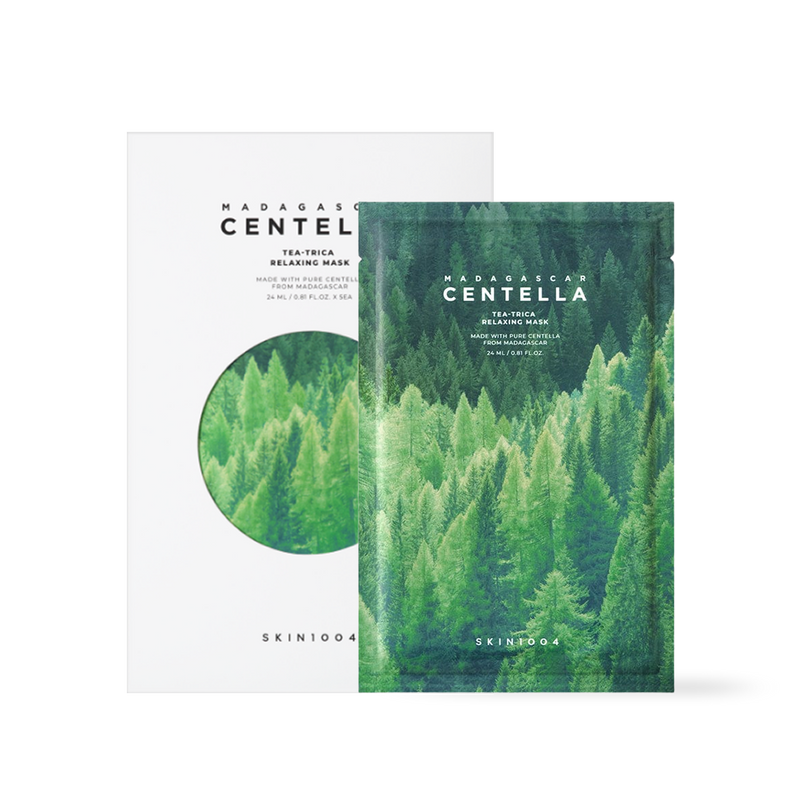 [Skin1004] Madagascar Centella Tea-Trica Relaxing Mask - 2 Size-Luxiface.com
