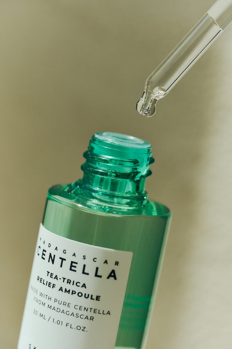 [Skin1004] Madagascar Centella Tea-Trica Relief Ampoule - 2 Size-Luxiface.com