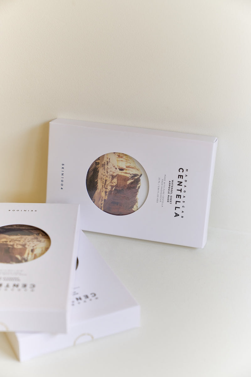 [Skin1004] Madagascar Centella Watergel Sheet Ampoule Mask - 2 Type-Luxiface.com