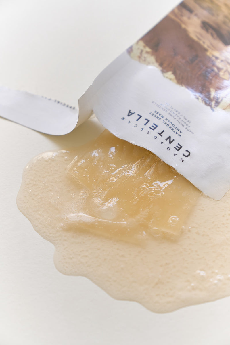 [Skin1004] Madagascar Centella Watergel Sheet Ampoule Mask - 2 Type-Luxiface.com