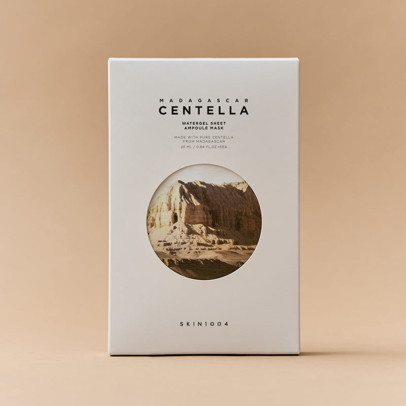 [Skin1004] Madagascar Centella Watergel Sheet Ampoule Mask - 2 Type-Luxiface.com