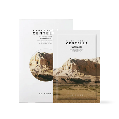 [Skin1004] Madagascar Centella Watergel Sheet Ampoule Mask - 2 Type-Luxiface.com