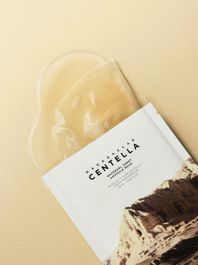 [Skin1004] Madagascar Centella Watergel Sheet Ampoule Mask - 2 Type-Luxiface.com