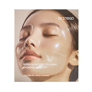 [Skinego] Super Glow Deep Collagen Hydrogel Mask 4ea-Luxiface.com
