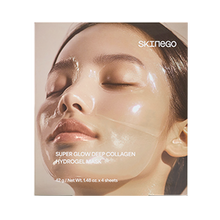 [Skinego] Super Glow Deep Collagen Hydrogel Mask 4ea