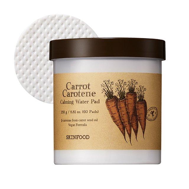 [Skinfood] Carrot Carotene Calming Water Pad 250g 60 sheets-Luxiface.com