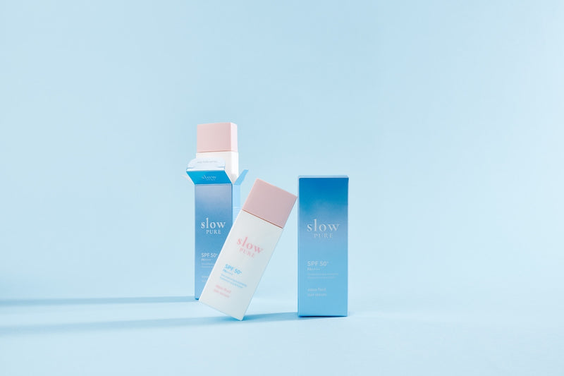 [slowpure] aqua fluid sun serum SPF50+ PA++++ 50ml-Luxiface.com